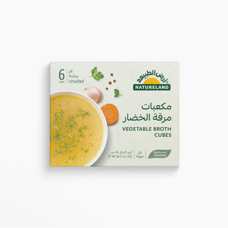 Natureland Vegetable Broth Cubes 66 g