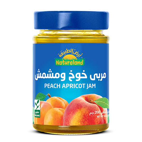 Natureland Peach Apricot Jam 200 G 