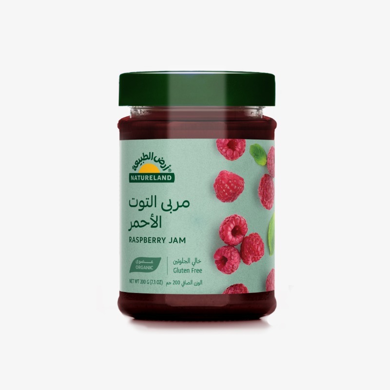 Natureland Raspberry Jam 200g