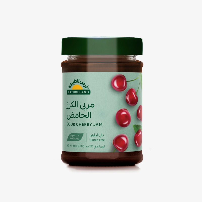 Natureland Sour Cherry Jam 200 g