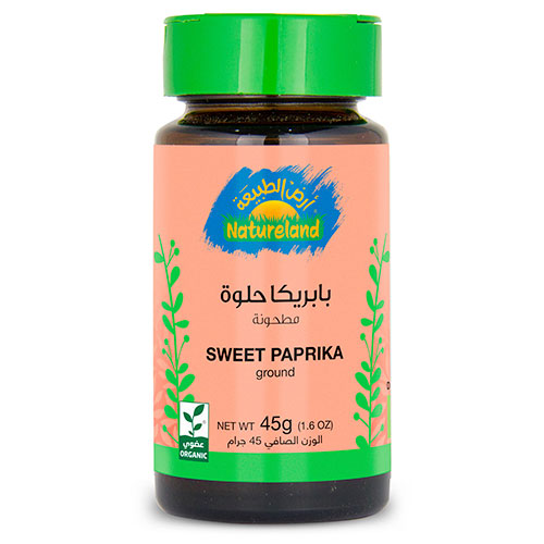 Natureland Sweet Paprika - Ground 45 G