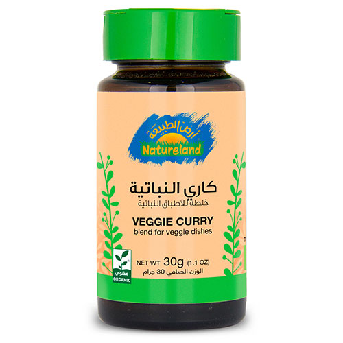 Natureland Organic Veggie Curry Spice Powder 30 g