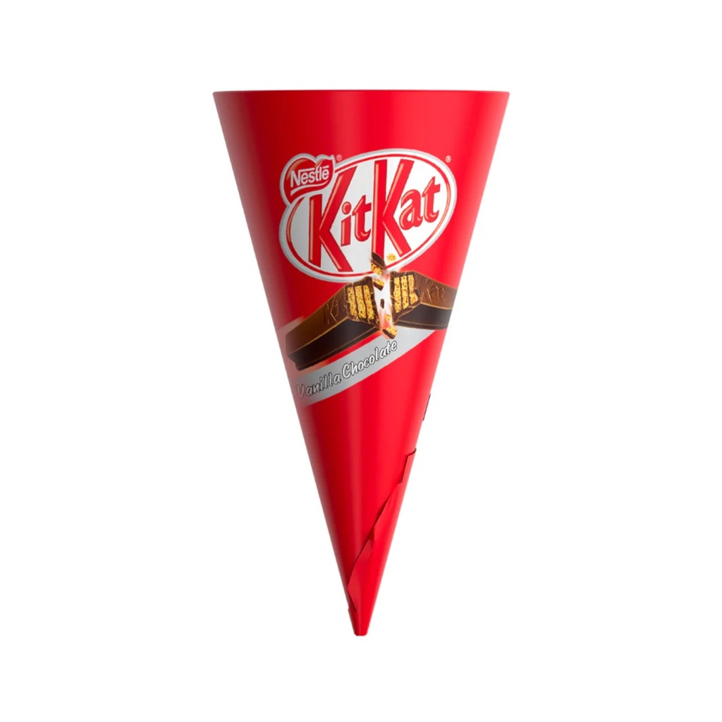 Nestle Kitkat Vanilla Chocolate Ice Cream Cone, 110ml