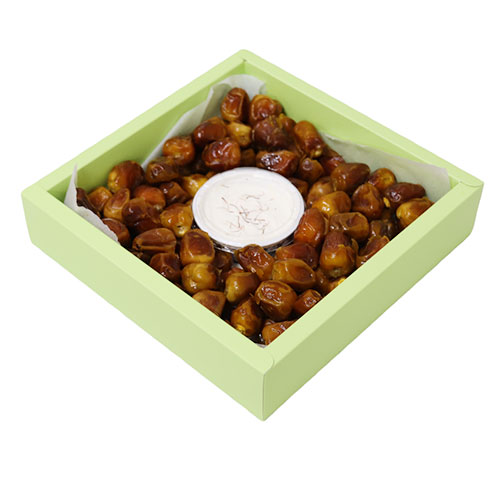 Organic Sukkary Dates With Cream & Saffron