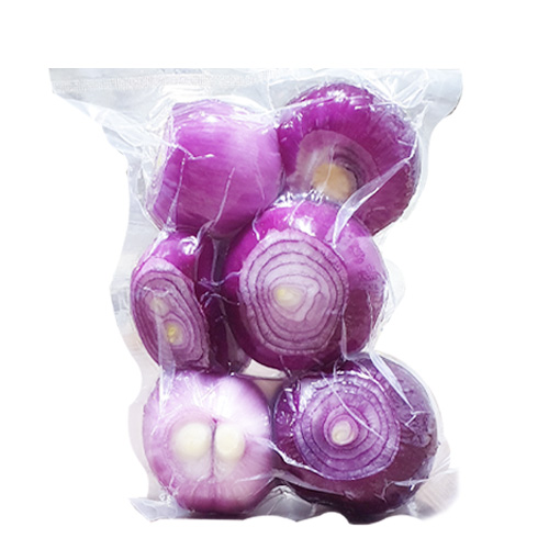 Peeled Red Onion