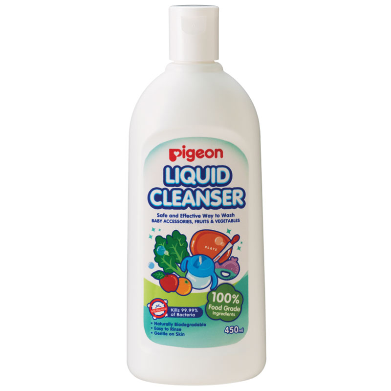 Pigeon Liquid Cleanser For Baby Accessories, Toys, Fruits & Veg 450 ml