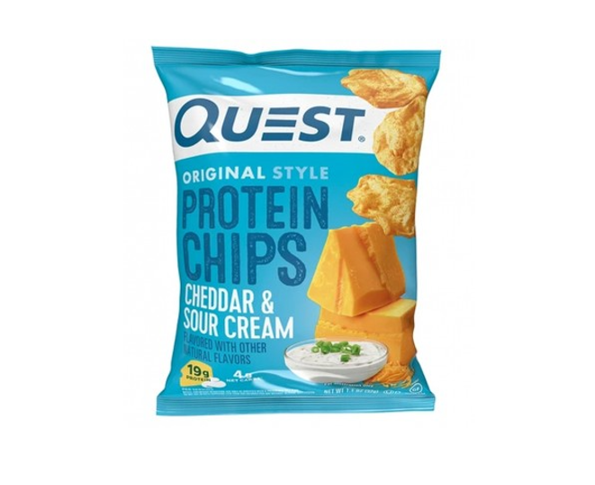 Quest Protein Cheddar & Sour Sour Cream Flavor Chips 32 g