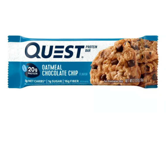 Quest Bar - Oatmeal Chocolate Chip 60 G