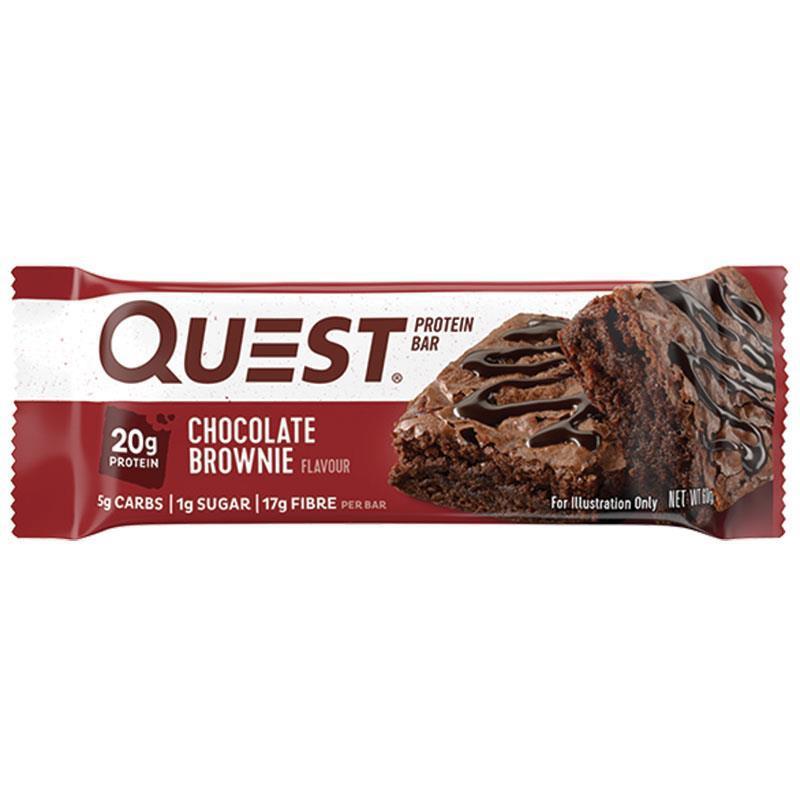 Quest Chocolate Brownie Flavored Protein Bar, 60g