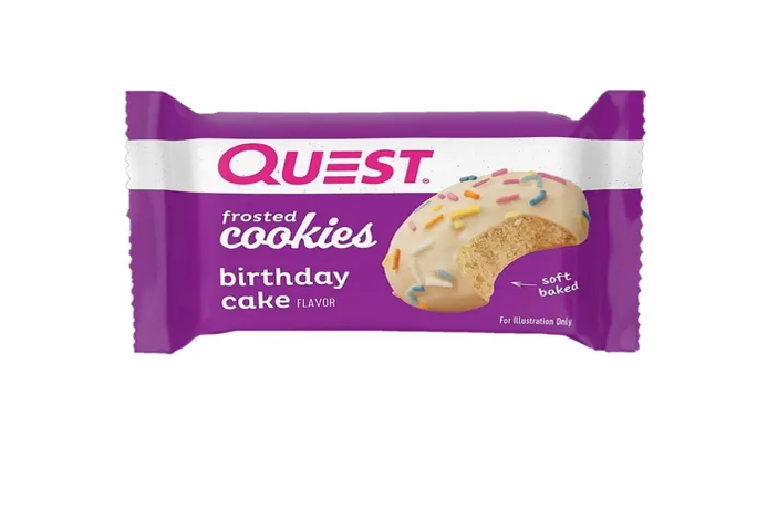 Quest Protein Frosted Cookies Birthday Cake 25 G