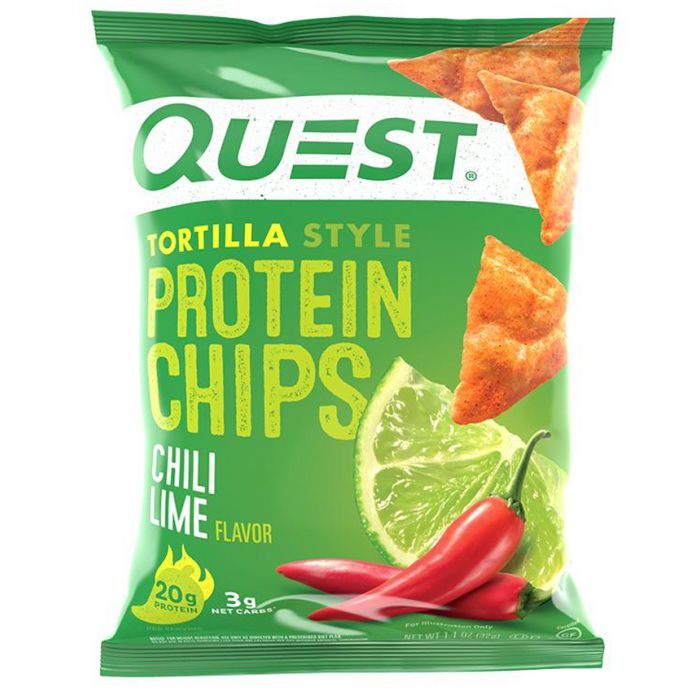 Quest Protein Tortilla Chips Chili Lime Flavor 32 G