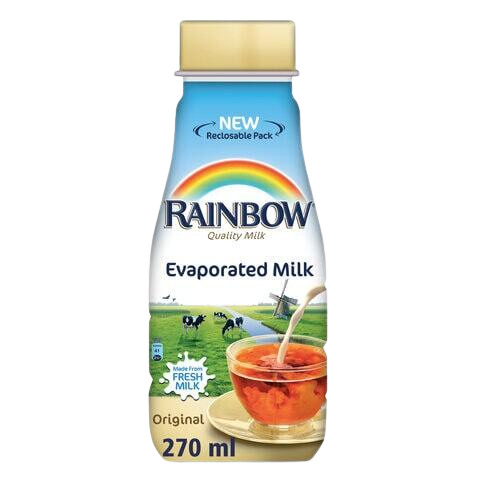 Rainbow Evaporated Milk Pet Bottle 270 Ml