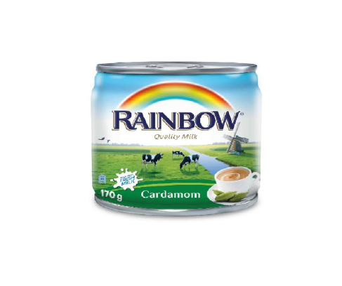 Rainbow Evaporated Milk with Cardamom 170 g