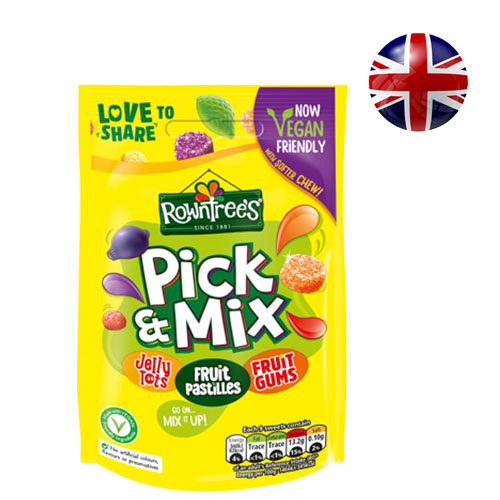 Rowntree's Vegan Pick & Mix Gummy 150 g