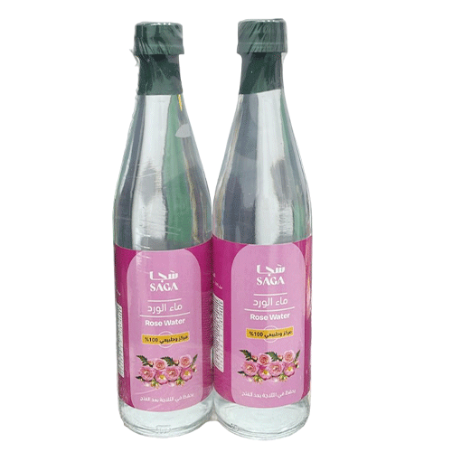 Saga Rose Water, 2x450ml