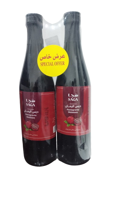 Saga Pomegranate Molasses, 2x500ml