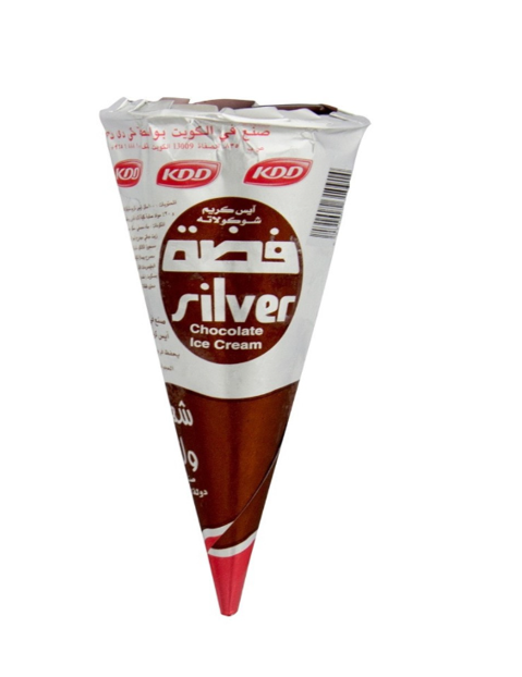 Kdd Silver Cone Ice Cream 100ml