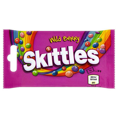 Wrigley's Skittles Candies Berries, 38g