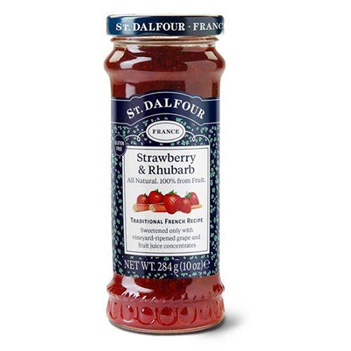 St. Dalfour Strawberry & Rhubarb Jam 284 g