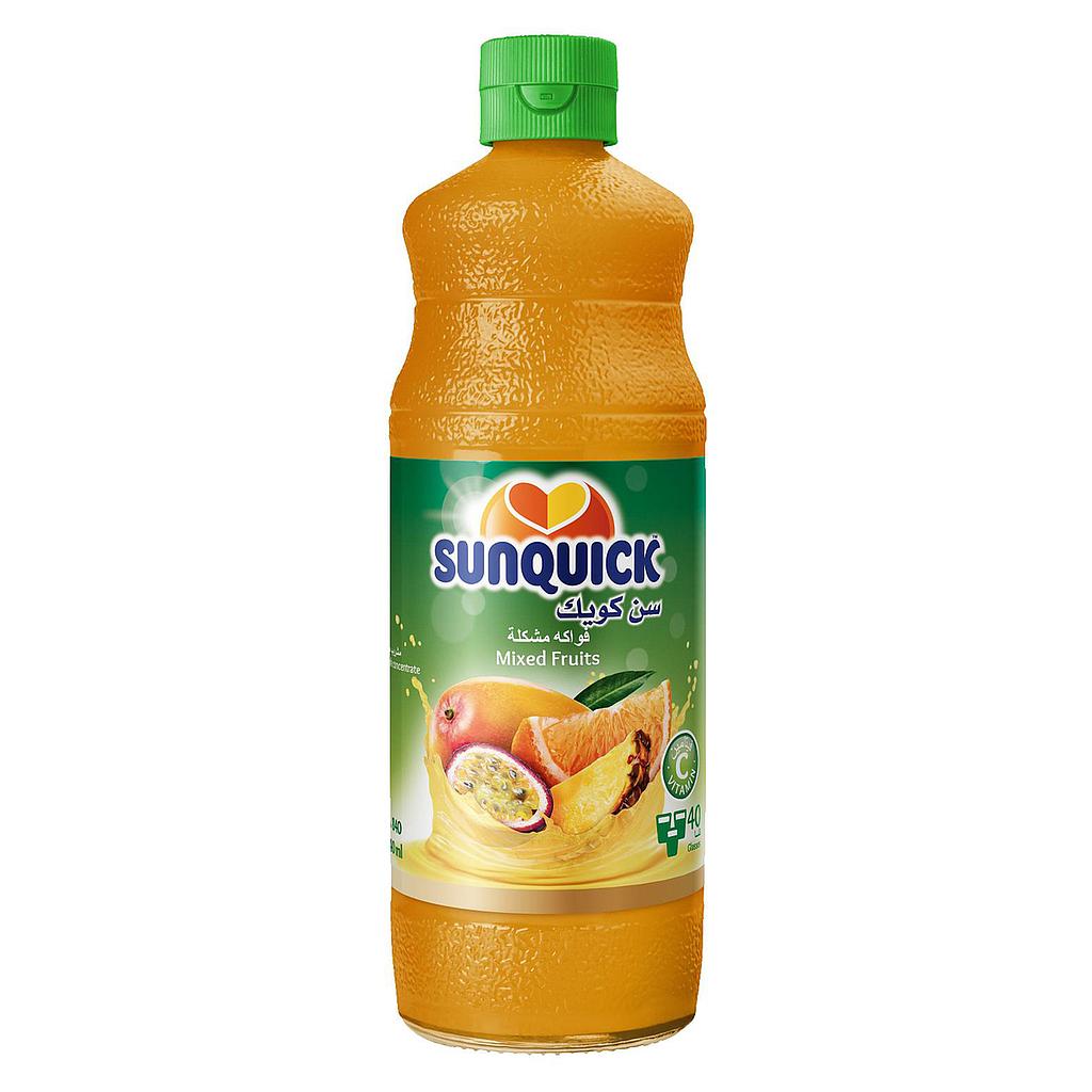 Sunquick Mixed Fruit Drink Concentrate, 840ml