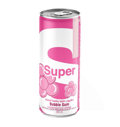 Super Bubble Gum Drink, 250ml