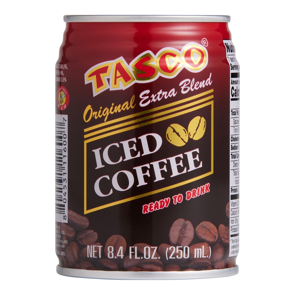 Tasco Iced Coffee Can 24*240 Ml