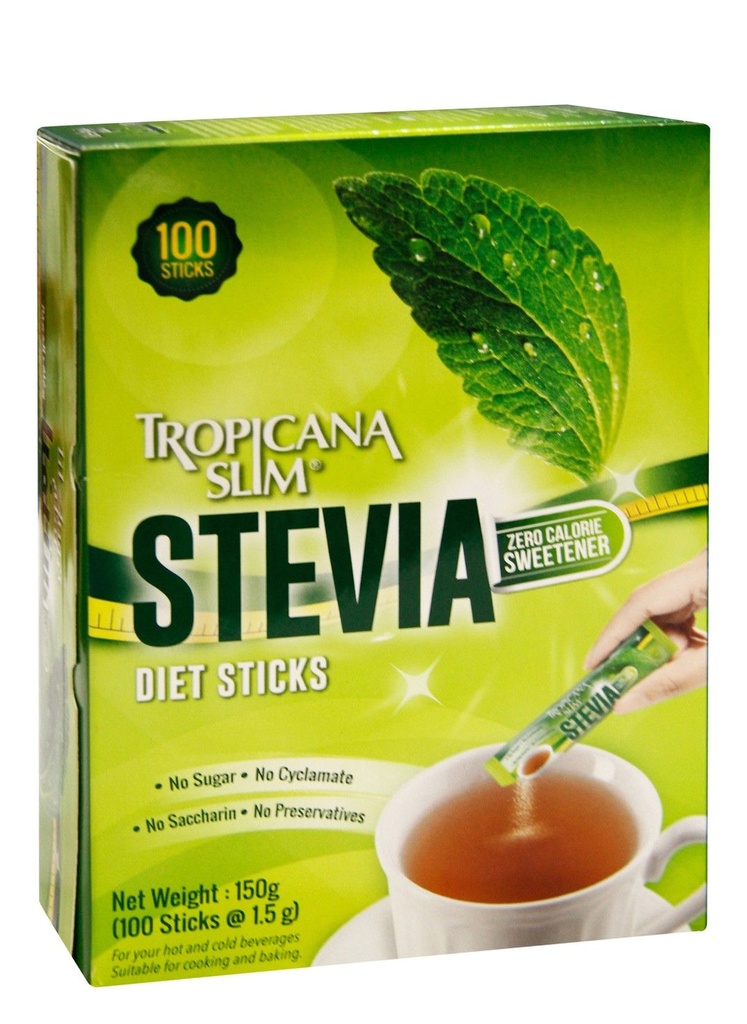Tropicana Slim Zero Calories Stevia 100 pcs