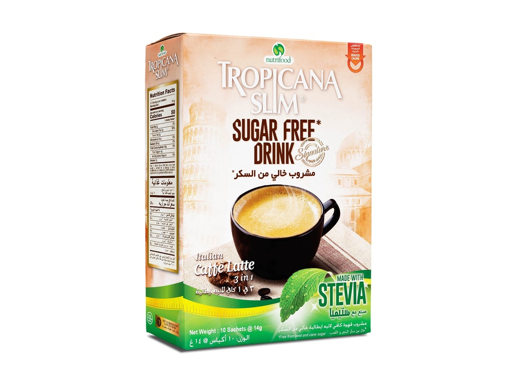 Tropicana Slim Sugar Free Drink with Stevia, 140g