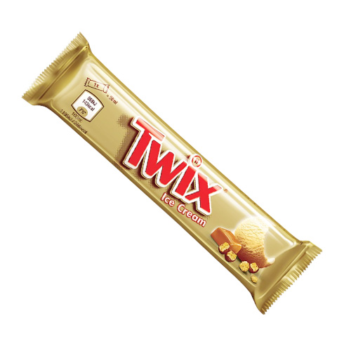 Twix Chocolate Ice Cream Bar, 50ml