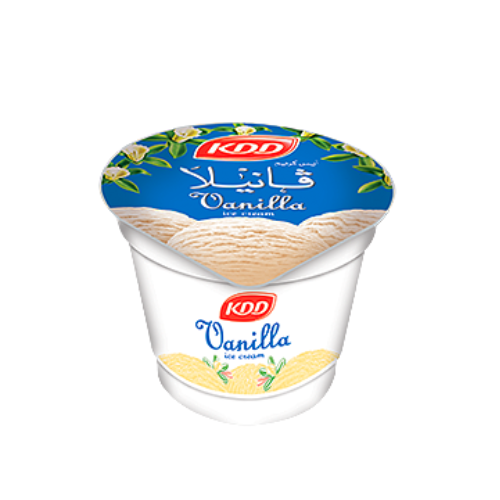 Kdd Vanilla Ice Cream Cup 100ml