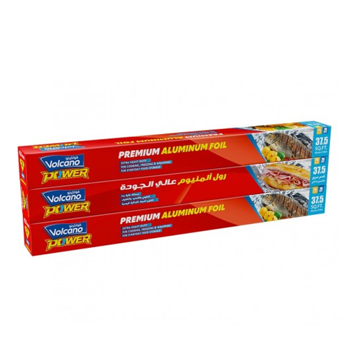 Volcano Power Aluminum Foil 37.5 Sq - 3 Pieces