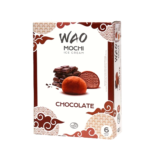 Wao Chocolate Mochi 35 g x 6 Pcs