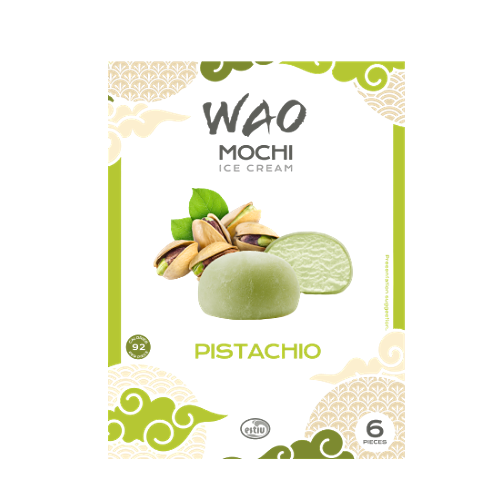 Wao Pistachio Mochi 210Ml