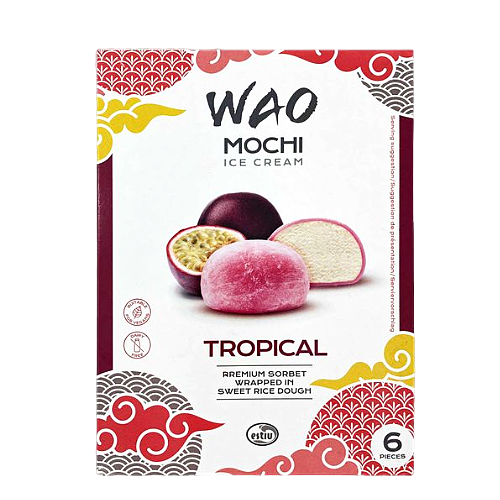 Wao Tropical Mochi 6 pcs x 35 g