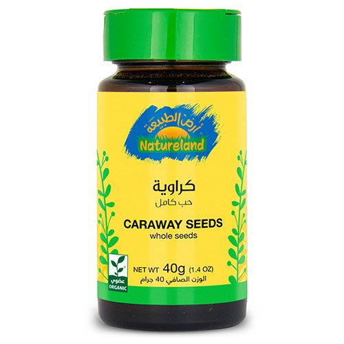 Natureland Whole Caraway Seed, 40g