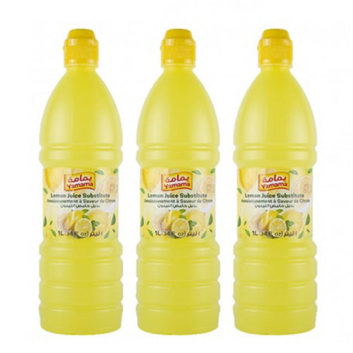 Yamama Lemon Juice 3 psc x 1 L