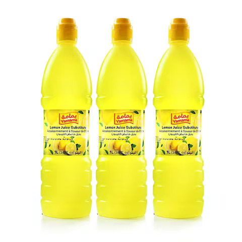 Yamama Lemon Juice 3 psc x 1 L