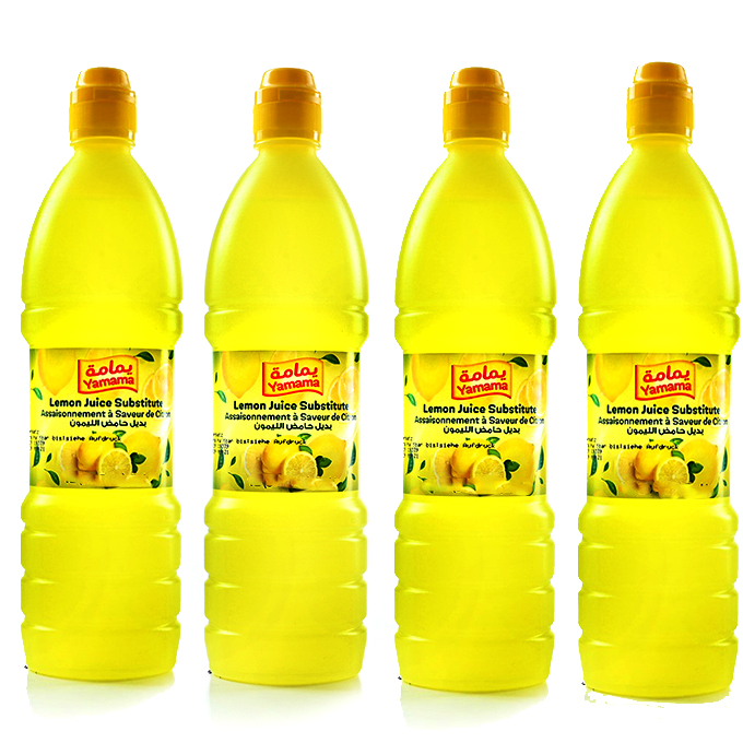 Yamama Lemon Juice 330 Ml *  4 Pcs