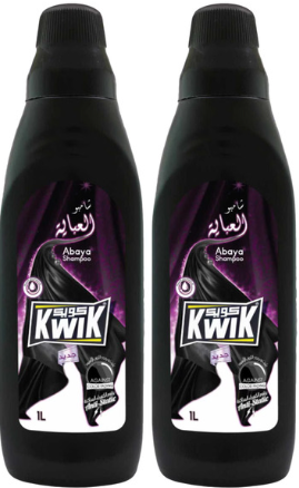 Kwik Anti Static Abaya Shampoo, 2x1L