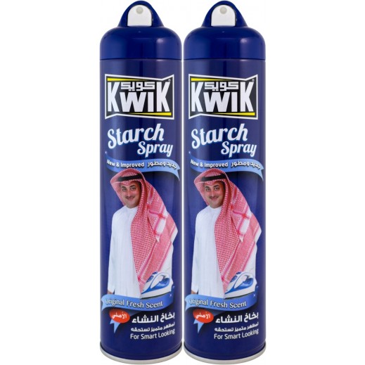 Kwik Starch Spray Original 2 pcs x 400 ml