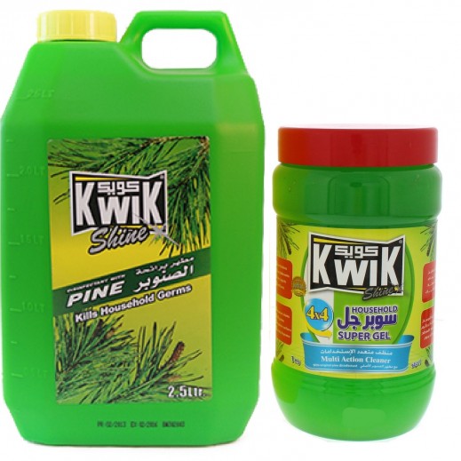Kwik Pine Can, 2.5L Plus Kwik Gel, 1Pc