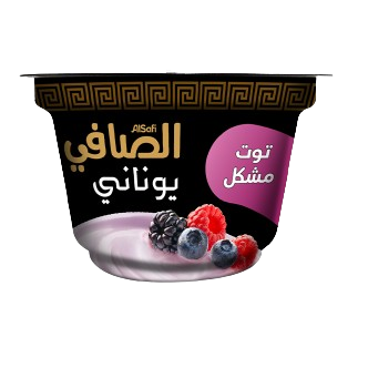 AL Safi Greek Yogurt Mixed Barries, 150g