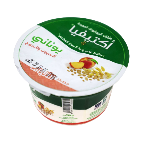 Activia Greek Style Dairy Dessert Peach & Cereal, 150g