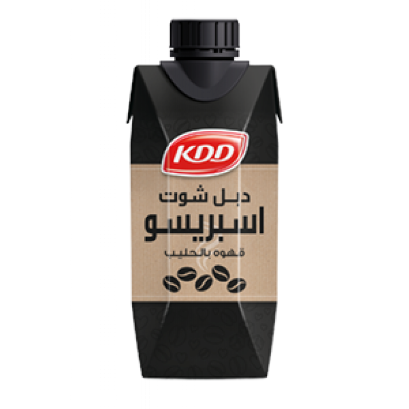 Kdd Double shot Espresso Coffee with Milk, 250ml