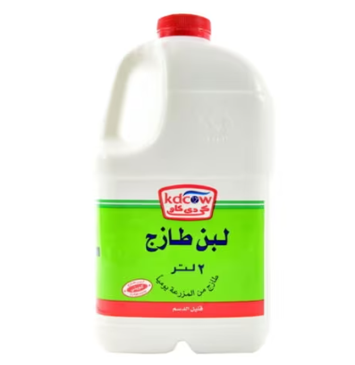 Kdcow Fresh Laban Low Fat 2 L