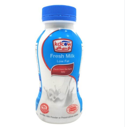 Kdcow Fresh Milk Low Fat 200 ml