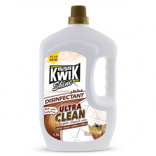 Kwik Shine Disinfectant Ultra Clean Bokhour 1.5 L