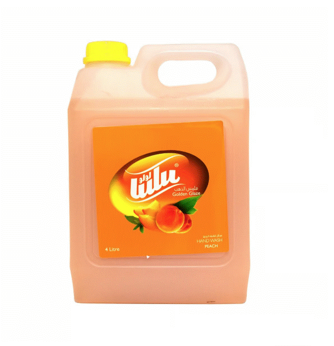 Lulu Golden Glaze Hand Wash Peach, 4L