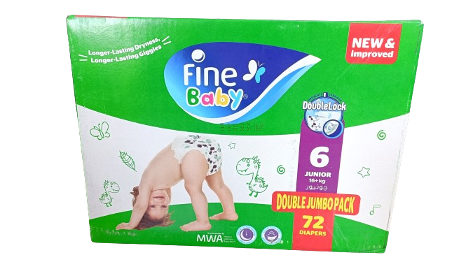 Fine Baby Green - Double Lock Junior Box (36 X 2 ) No 6