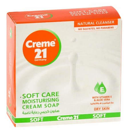 Creme 21 Soft Care Moisturising Soap 125Gm